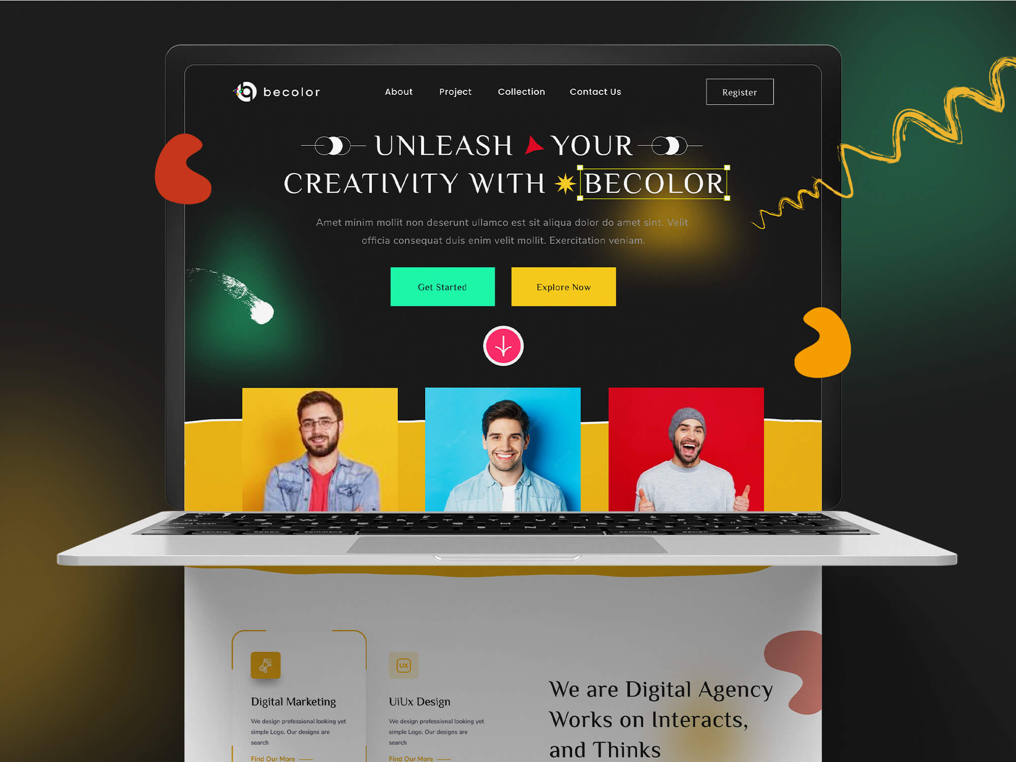 Unleash your creativity.